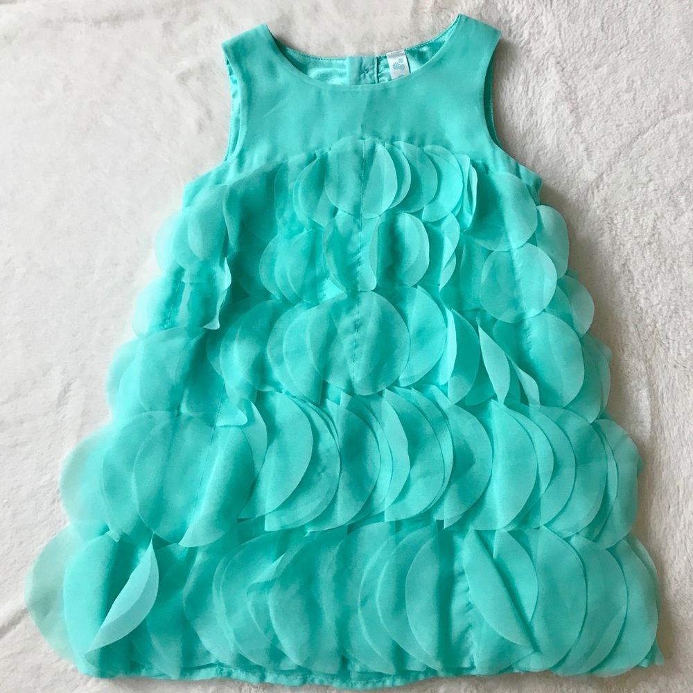 Turquoise dress